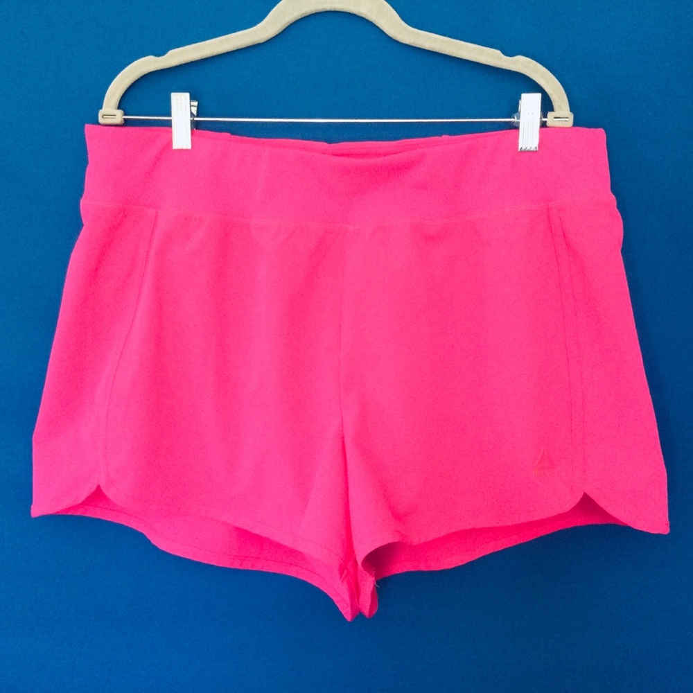 Reebok XXL Lined Running Shorts Pink 3" Inseam
